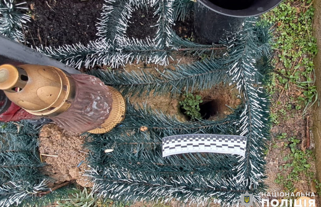 На Житомирщине задержали мужчину, который похитил памятные вещи с могил погибших военных