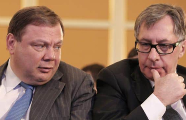 В Украине со счетов подсанкционных российских олигархов Фридмана и Авена списали 137 млн гривен