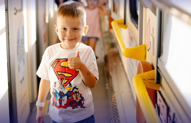 На поезде Киев-Ужгород появится специальный детский вагон