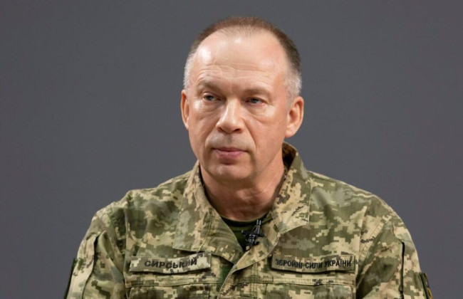Главнокомандующий Сирский заявил, что враг несет значительные потери на Курщине, и ВСУ продолжат держать оборону