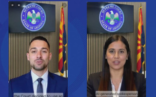 В США Верховный суд Аризоны представил ИИ-спикеров — видео