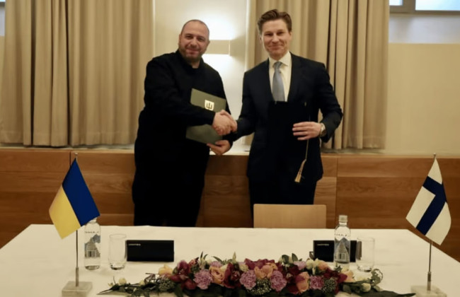 Фінляндія та Україна підписали угоду про співпрацю в озброєнні та розвідці