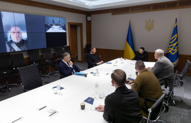 Андрей Ермак доложил Президенту Зеленскому о результатах переговоров в Саудовской Аравии