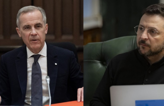 Новый премьер Канады Марк Карни пригласил Владимира Зеленского на саммит G7