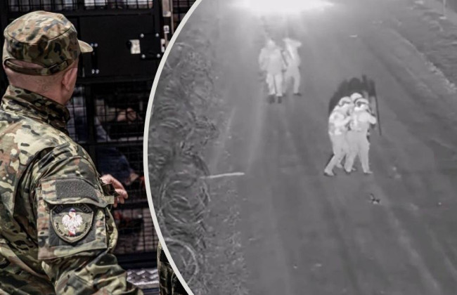 На польському кордоні мігранти напали на патруль