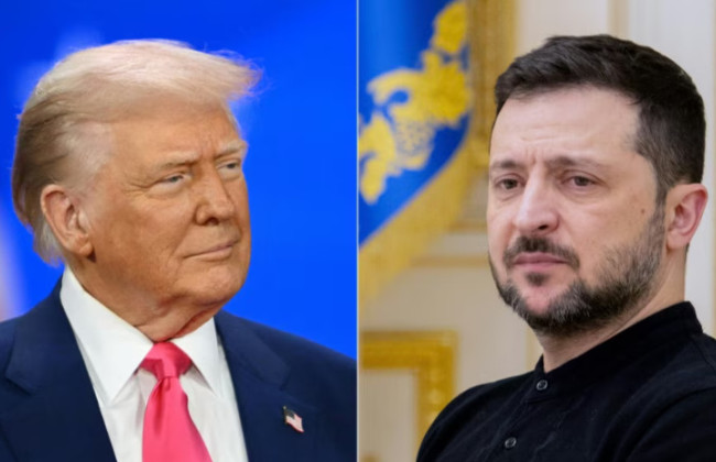 Дональд Трамп и Владимир Зеленский начали телефонный разговор — Белый дом