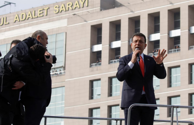 В Турции задержали мэра Стамбула Экрема Имамоглу