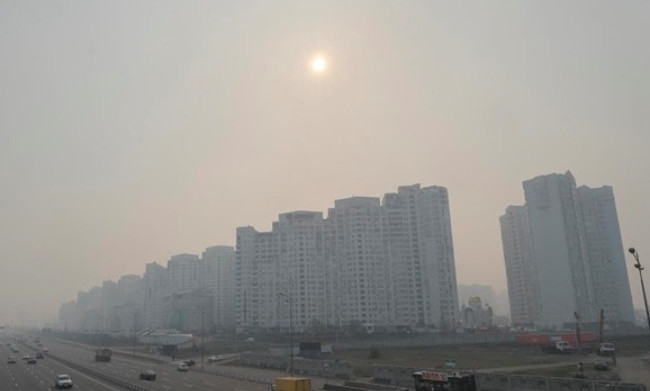 Україну накрила «брудна хмара» — забруднене повітря йде з Європи