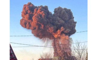 Украинские дроны атаковали российский аэродром Энгельс, видео