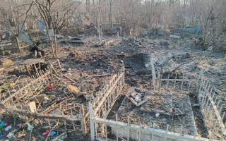 Вражеские дроны повредили кладбище в Одессе: уничтожено около 30 могил, фото