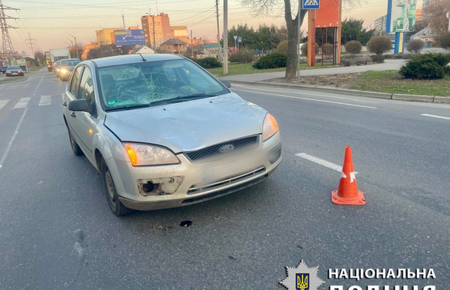 В Белой Церкви автомобиль наехал на пешехода