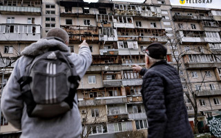У Голосіївському районі загинули батько та 5-річна донька, а в Дніпровському – літня жінка, – фото наслідків атаки
