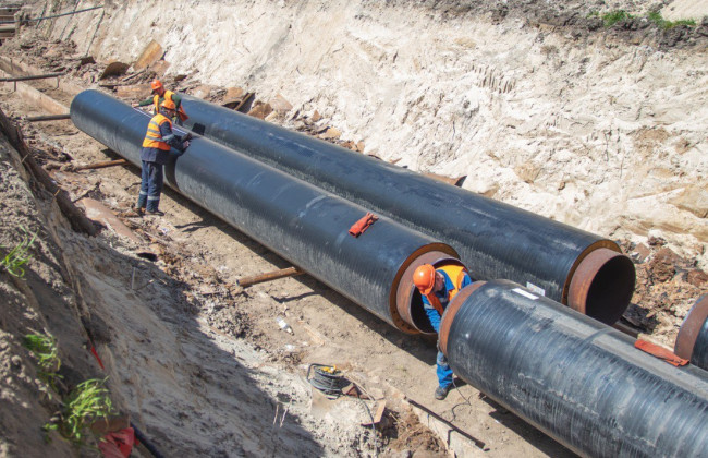 В Киеве проведут реконструкцию тепловых сетей на 13 проблемных участках