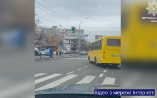 У Києві оштрафували чергового водія маршрутки, відео з яким облетіло соцмережі