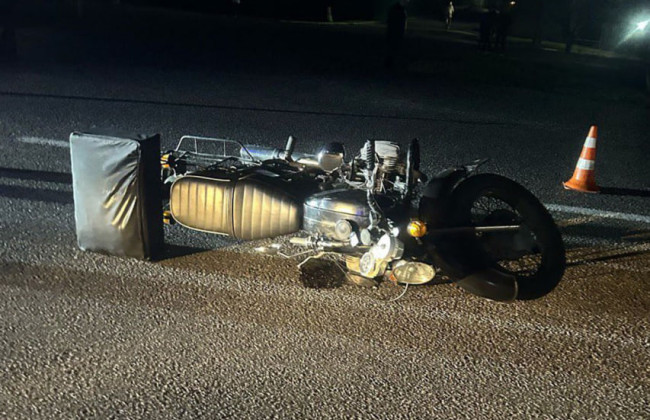 В Черкасской области мотоцикл наехал на пешехода – пострадавшая скончалась в больнице