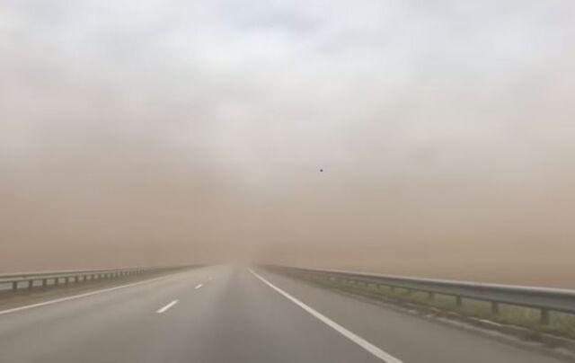 Пылевая буря движется с Николаевщины в Одесскую область – объявлен желтый уровень опасности