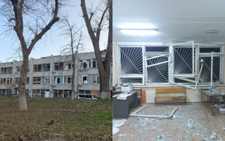 Російські дрони пошкодили декілька судових установ в Дніпропетровській та Херсонській області, фото