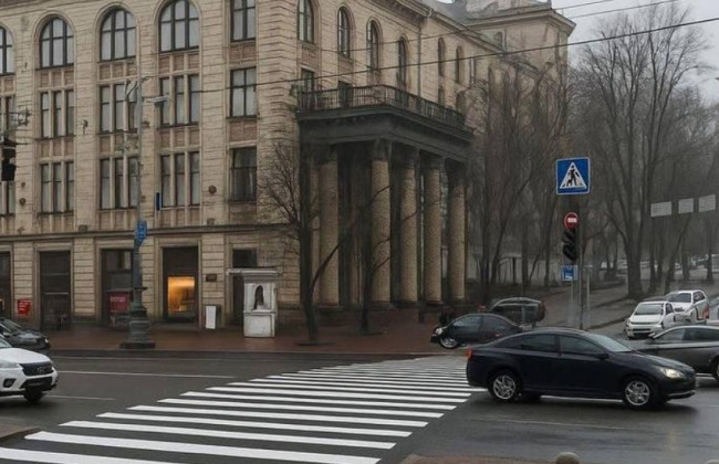В Киеве появится новый наземный переход через улицу Крещатик