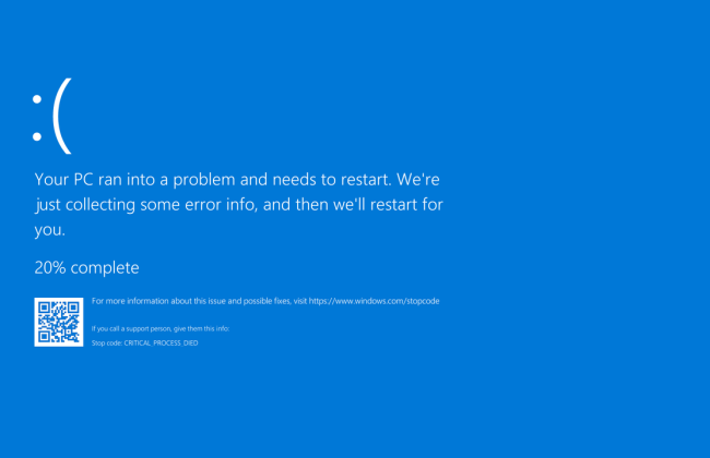 Microsoft изменит легендарный синий «экран смерти» в Windows 11 — он может стать зеленым