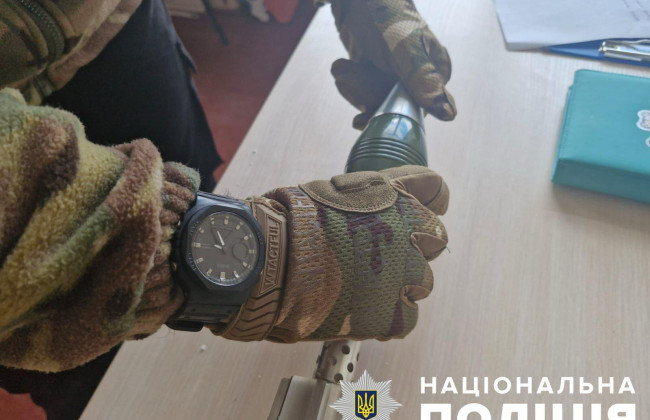 В Ужгороде ученик принес в школу макет мины