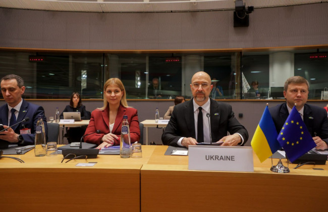 Украина выполнила 81% своих обязательств по Соглашению об ассоциации с ЕС – Шмыгаль