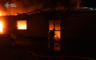 Київ атакували шахеди — є постраждалі та руйнування, фото
