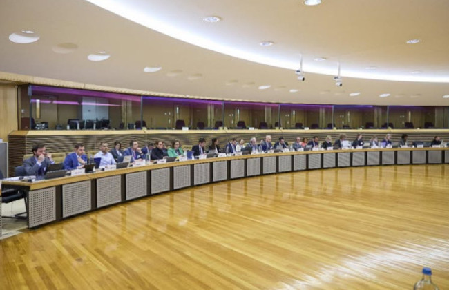 Ольга Стефанишина обсудила в Брюсселе усиление санкционного давления и арест имущества спонсоров войны