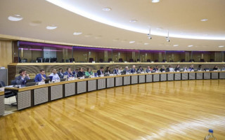 Ольга Стефанішина обговорила у Брюсселі посилення санкційного тиску та арешт майна спонсорів війни