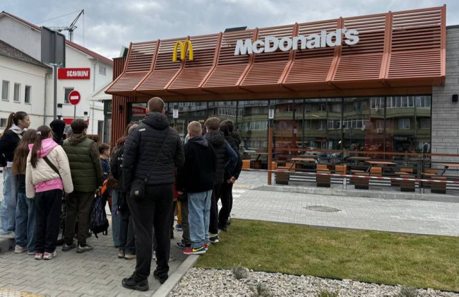 В Ужгороде открылся McDonalds — это первый круглосуточный ресторан сети в Украине