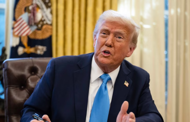 Дональд Трамп заявил, что не знает ничего о поставках России оружия от Китая