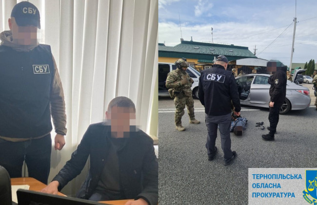 Требовал 13 тысяч долларов за переправку в Молдову — задержан чиновник исполнительной службы в Тернопольской области