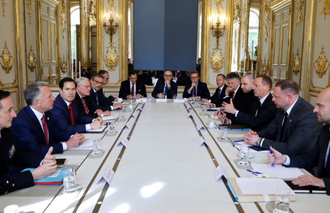 Уиткофф и Рубио встретились с Андреем Ермаком и Рустемом Умеровым в Елисейском дворце