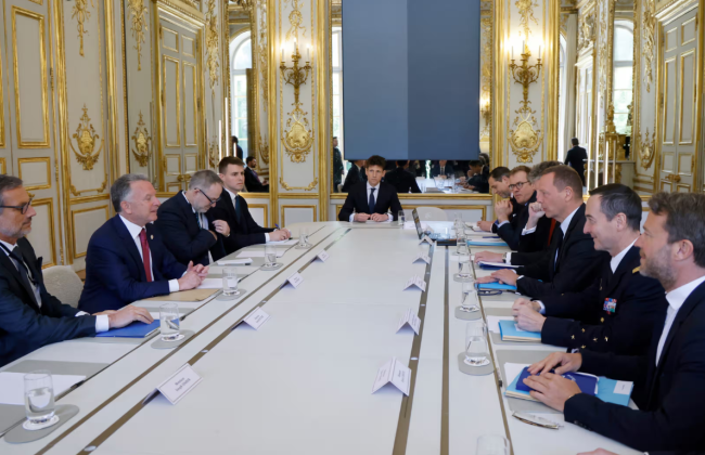 Спецпредставитель Трампа Стив Уиткофф встретился с советником президента Франции