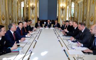 Віткофф та Рубіо зустрілися з Андрієм Єрмаком та Рустемом Умєровим в Єлисейському палаці