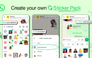 WhatsApp представил обновление – создавать и редактировать наборы наклеек можно не выходя из чата