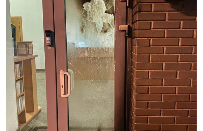 В Кривом Роге на Пасху неизвестный пытался поджечь здание синагоги