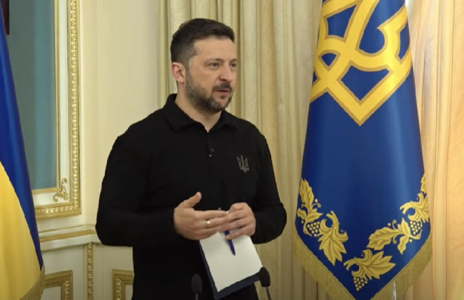 Украина готова к переговорам с РФ только после прекращения огня – Зеленский