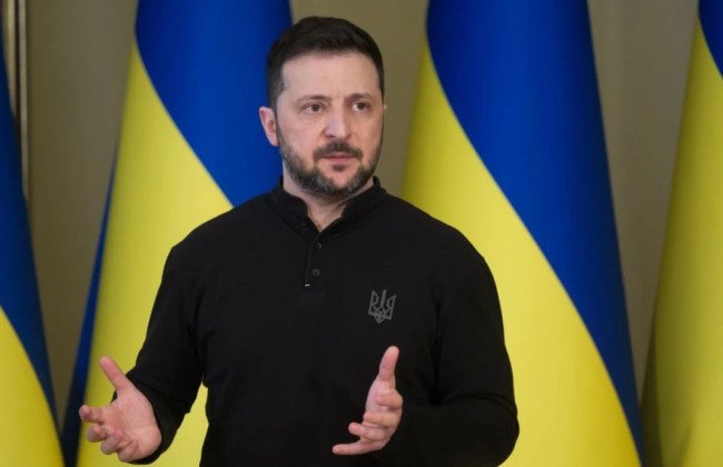 Переговоры с РФ возможны после прекращения огня, предложений по обмену территориями не было – главные тезисы пресс-конференции Зеленского