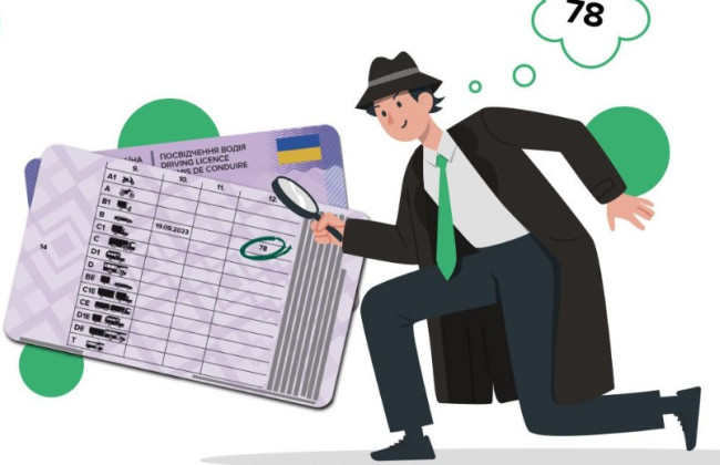 Украинцам объяснили, что означает «таинственный» код 78 в водительском удостоверении