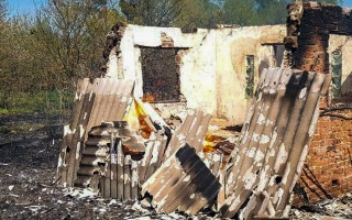 11 дач сгорели из-за поджога сухой травы на Львовщине