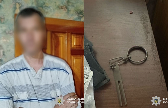 В Киеве задержали мужчину, который бросил гранату на авто из-за шума от соседей