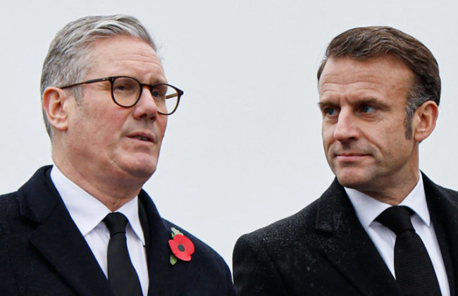 Эммануэль Макрон и Кир Стармер отреагировали на ракетный удар России по Киеву