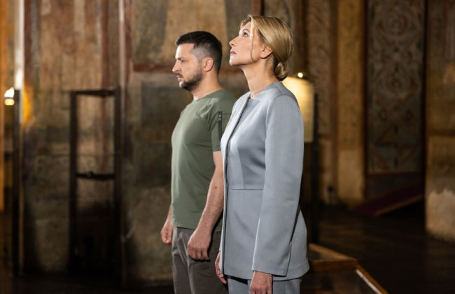 Зеленский с женой прибыл в Рим