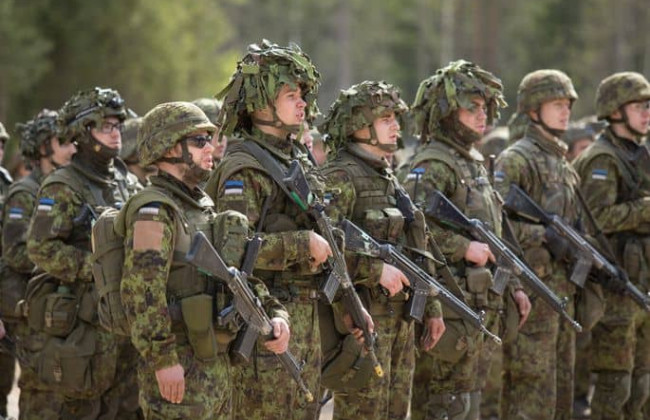 Эстония готова отправить роту военных для участия в миротворческой миссии в Украине
