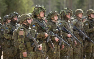 Естонія готова відправити роту військових для участі в миротворчій місії в Україні
