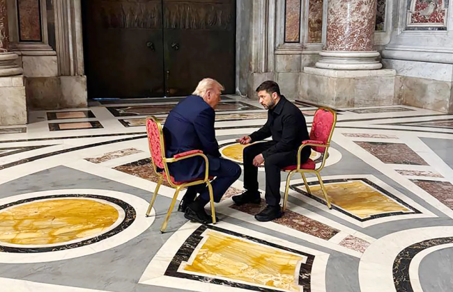 Зеленський привітав угоду про надра і заявив, що чекає на інші результати розмови з Трампом у Ватикані