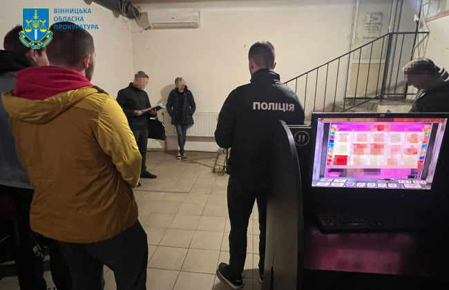В Винницкой области будут судить группу людей, которые организовали незаконный игорный бизнес в четырех городах