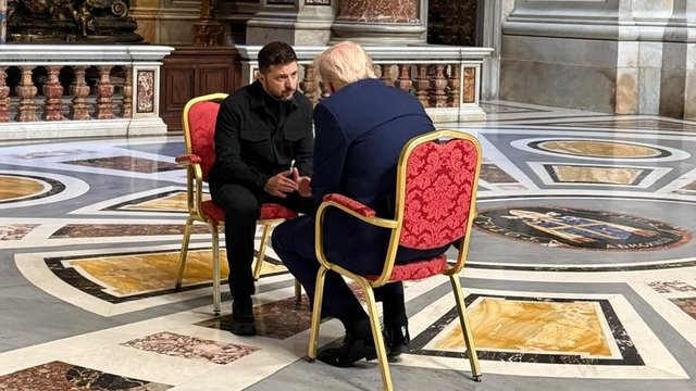 Найкраща розмова з усіх, — Зеленський прокоментував розмову з Трампом у Ватикані