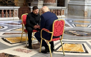 Лучший разговор из всех, — Зеленский прокомментировал разговор с Трампом в Ватикане