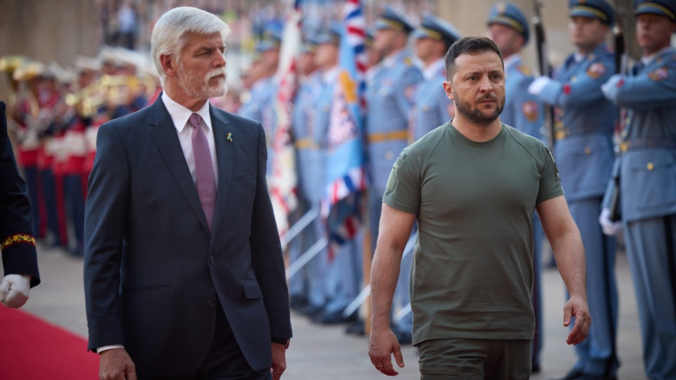 Україна та Чехія створять спільну школу для навчання пілотів F-16, — Володимир Зеленський
